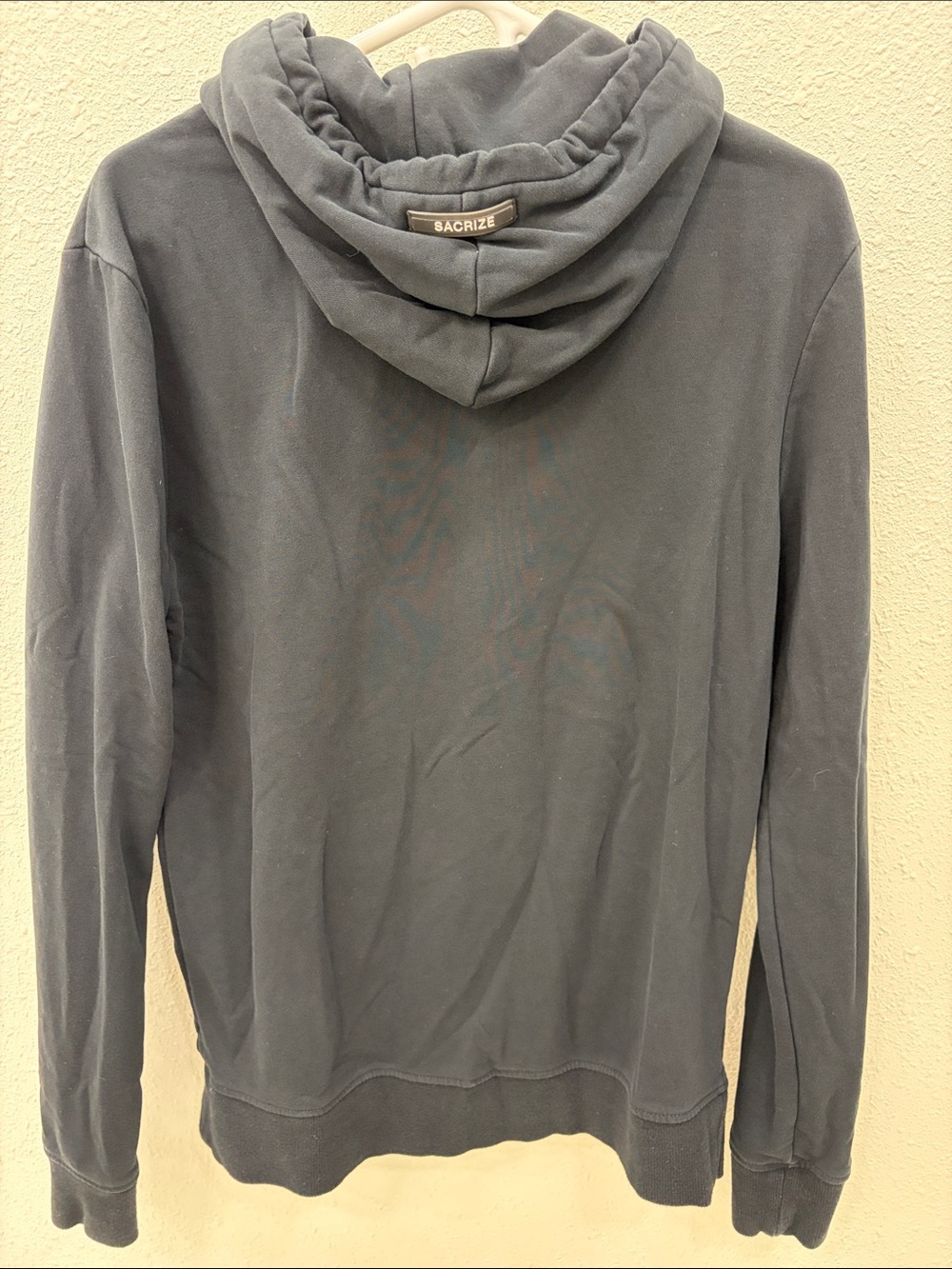 Men's Black Yahweh Graphic Hoodie - Picture 3 of 3